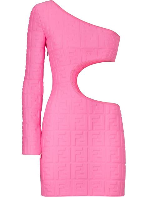 fendi dressing gown pink|fendi denim dress.